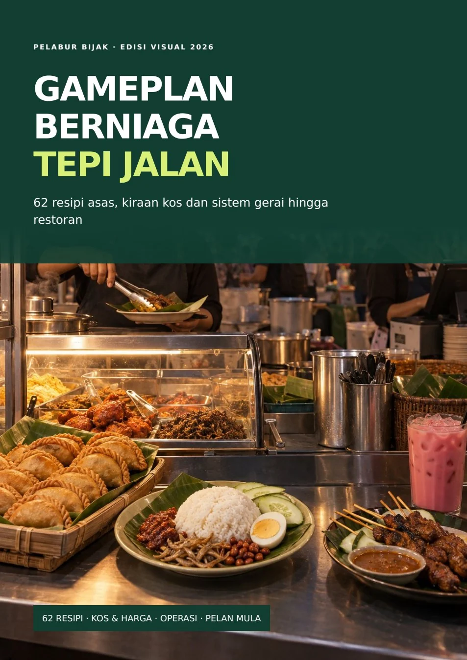 Cover eBook Gameplan Berniaga Tepi Jalan oleh Pelabur Bijak